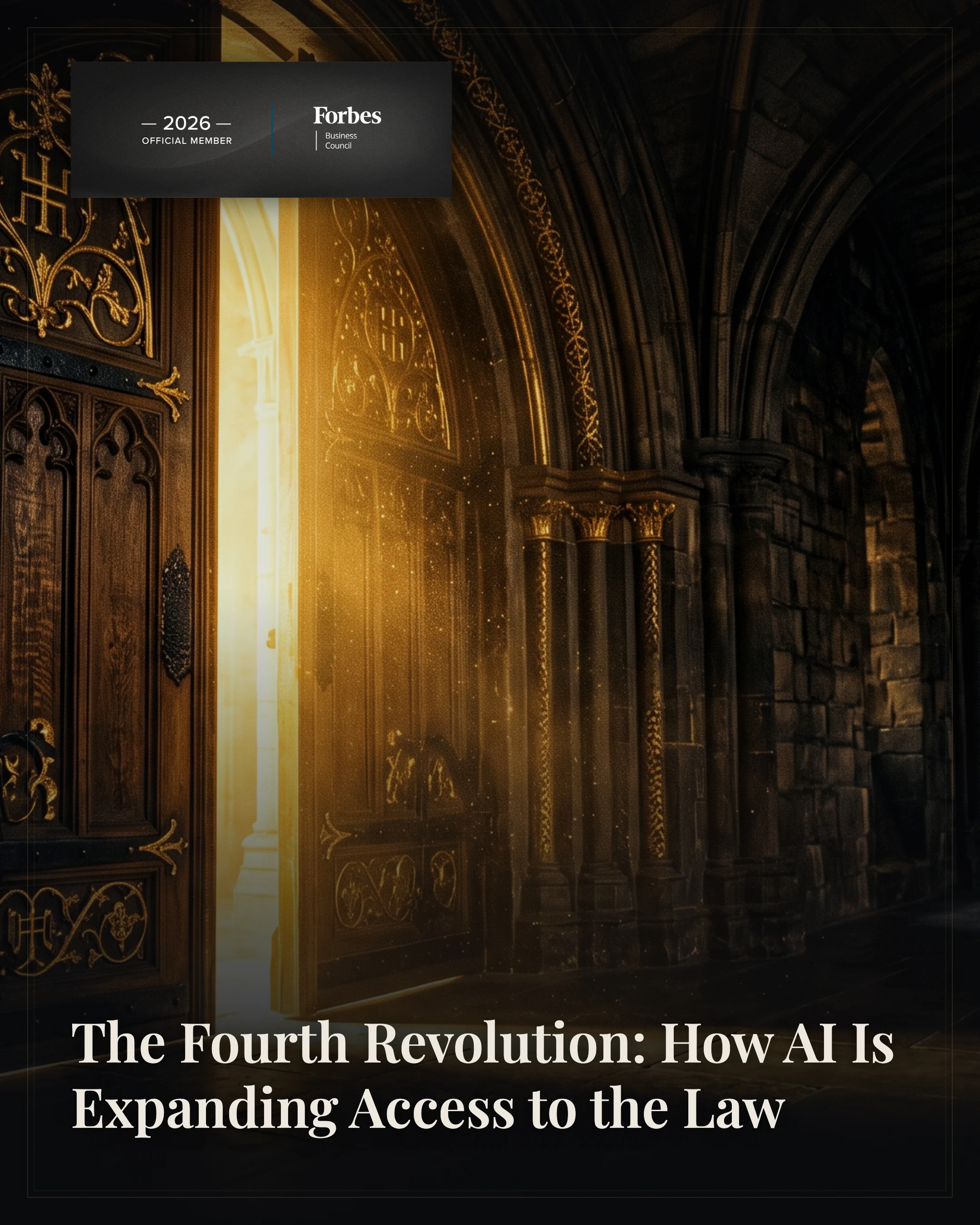 The Fourth Revolution: How AI Is Expanding Access to the Law
