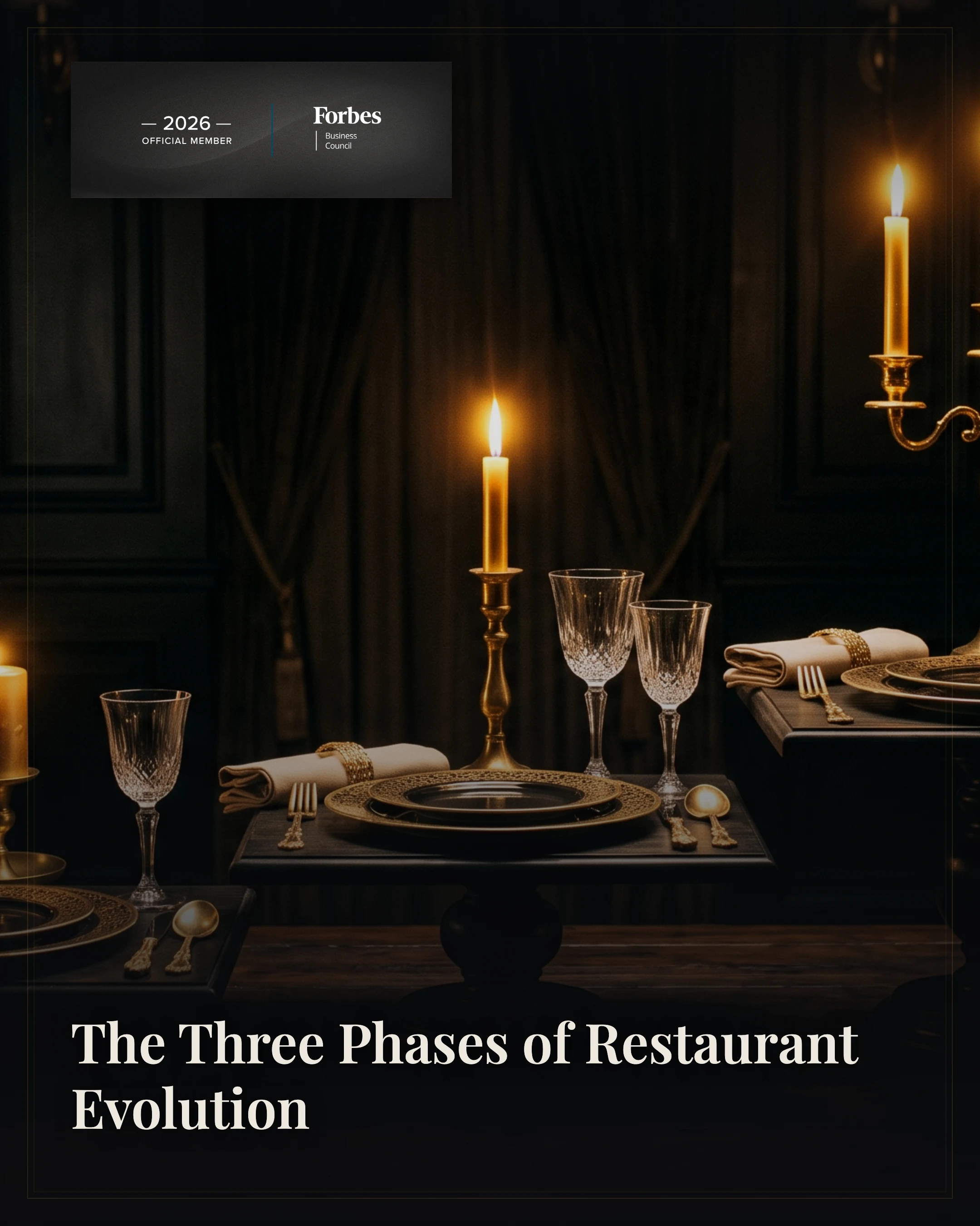 The Three Phases of Restaurant Evolution